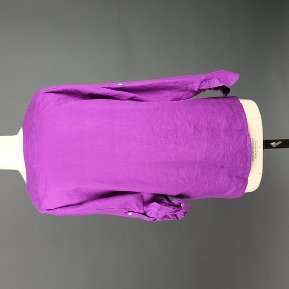 Ralph Lauren Linen Tunic-Style shirt - Picture 3 of 7